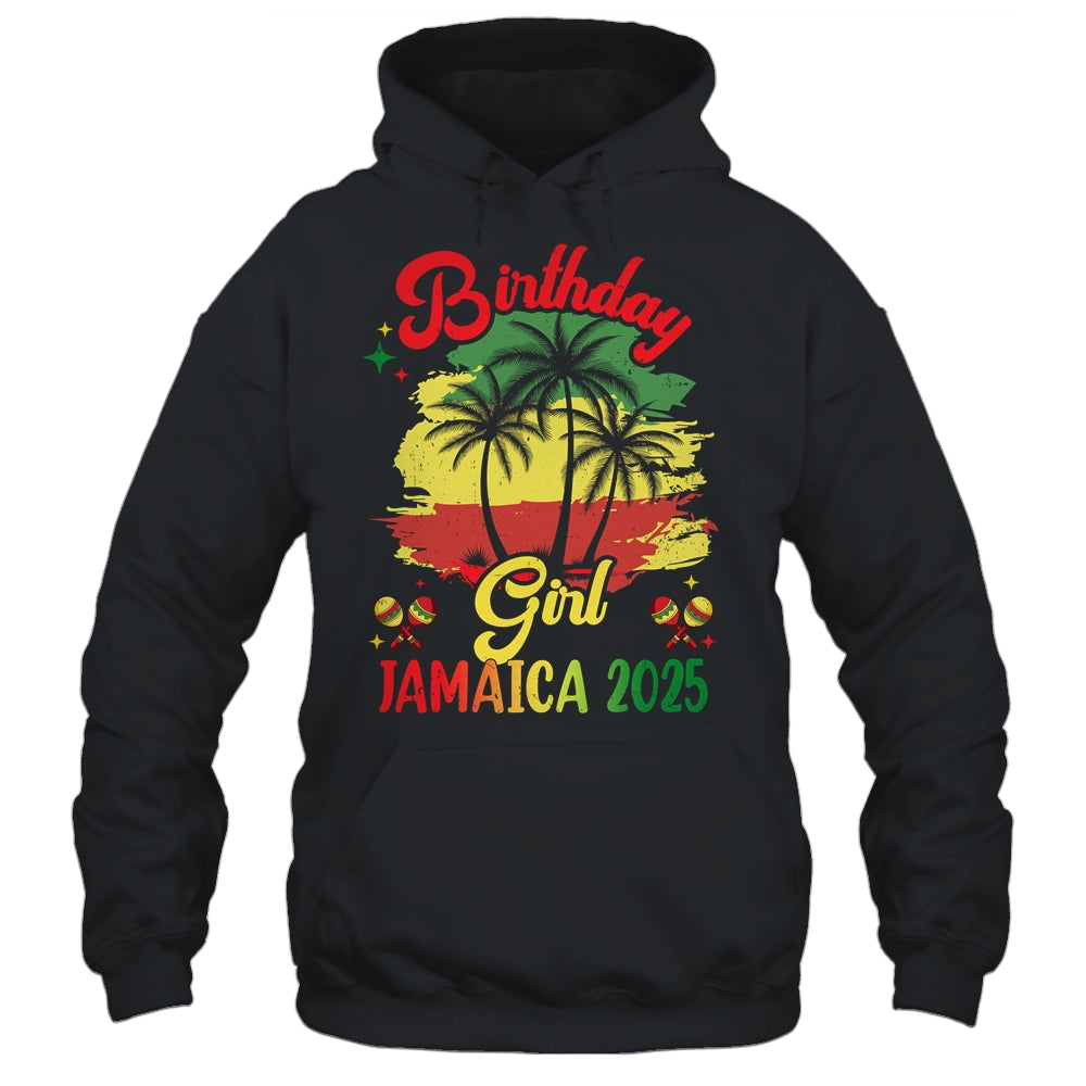 Birthday Girl Jamaica 2025 30th 50th Party Vacation Matching Shirt & Tank Top | teecentury