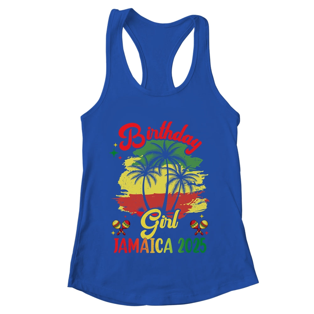 Birthday Girl Jamaica 2025 30th 50th Party Vacation Matching Shirt & Tank Top | teecentury