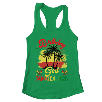 Birthday Girl Jamaica 2026 30th 50th Party Vacation Matching Shirt & Tank Top | teecentury