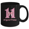 Birthday Girl Pink Coquette Bow 11 Year Old Aesthetic Girly Mug | teecentury