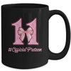 Birthday Girl Pink Coquette Bow 11 Year Old Aesthetic Girly Mug | teecentury
