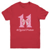 Birthday Girl Pink Coquette Bow 11 Year Old Aesthetic Girly Youth Shirt | teecentury