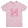 Birthday Girl Pink Coquette Bow 11 Year Old Bday Girl Youth Shirt | teecentury