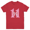 Birthday Girl Pink Coquette Bow 11 Year Old Bday Girl Youth Shirt | teecentury