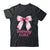 Birthday Girl Pink Coquette Bow Birthday Party Family Shirt & Hoodie | teecentury