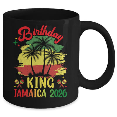Birthday King Jamaica 2026 30th 50th Party Vacation Matching Mug | teecentury
