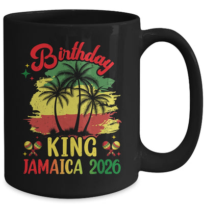 Birthday King Jamaica 2026 30th 50th Party Vacation Matching Mug | teecentury