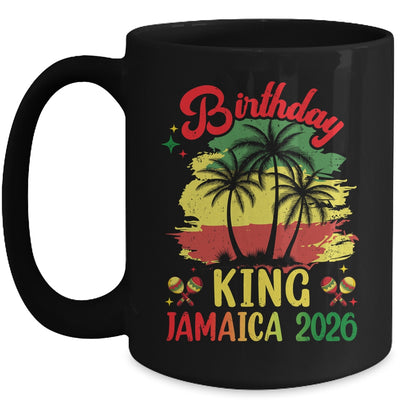 Birthday King Jamaica 2026 30th 50th Party Vacation Matching Mug | teecentury