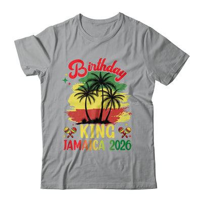 Birthday King Jamaica 2026 30th 50th Party Vacation Matching Shirt & Hoodie | teecentury