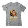 Birthday Queen African American Black Woman Afro Black Women Shirt & Tank Top | teecentury