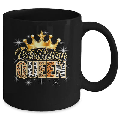 Birthday Queen Crown African American Afro Girls Women Party Mug | teecentury