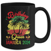 Birthday Queen Jamaica 2023 30th 50th Party Vacation Mug | teecentury