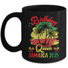 Birthday Queen Jamaica 2025 30th 50th Party Vacation Mug | teecentury