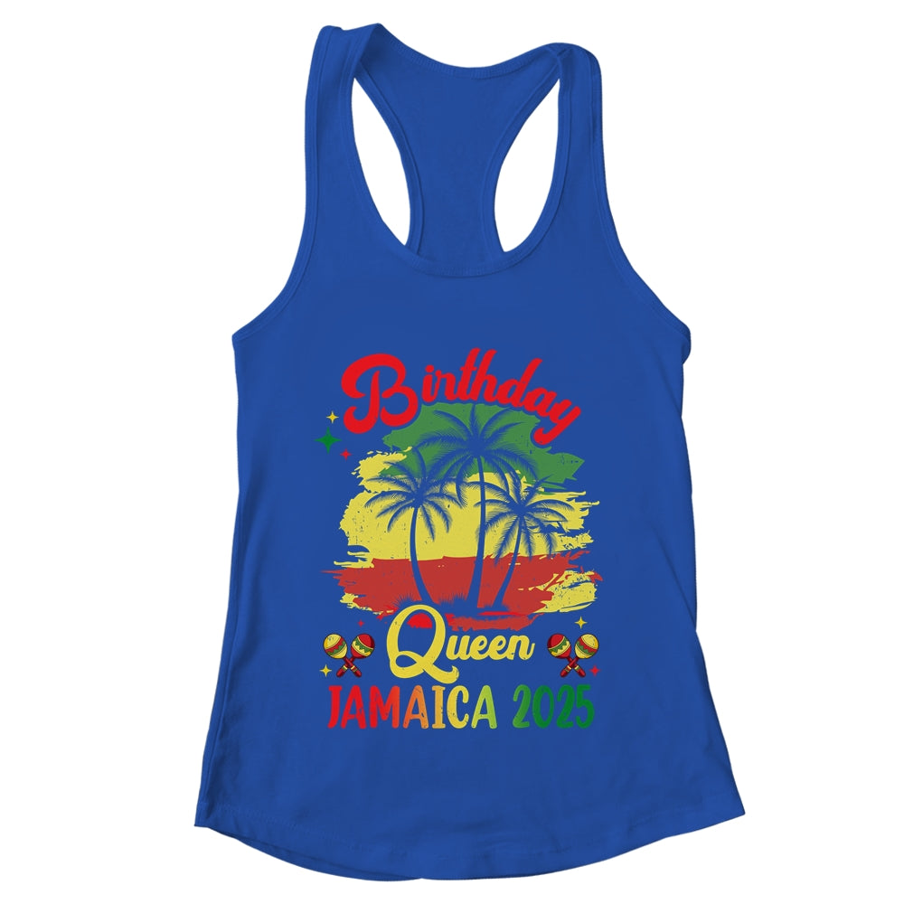 Birthday Queen Jamaica 2025 30th 50th Party Vacation Shirt & Tank Top | teecentury