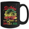 Birthday Queen Jamaica 2026 30th 50th Party Vacation Mug | teecentury