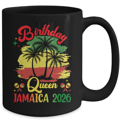 Birthday Queen Jamaica 2026 30th 50th Party Vacation Mug | teecentury