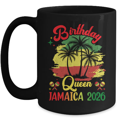 Birthday Queen Jamaica 2026 30th 50th Party Vacation Mug | teecentury