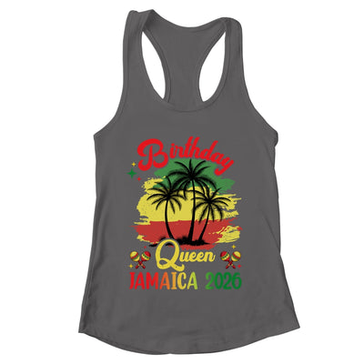 Birthday Queen Jamaica 2026 30th 50th Party Vacation Shirt & Tank Top | teecentury