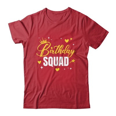 Birthday Squad Birthday Party Funny For Men Women Girl Kids Shirt & Tank Top | teecentury