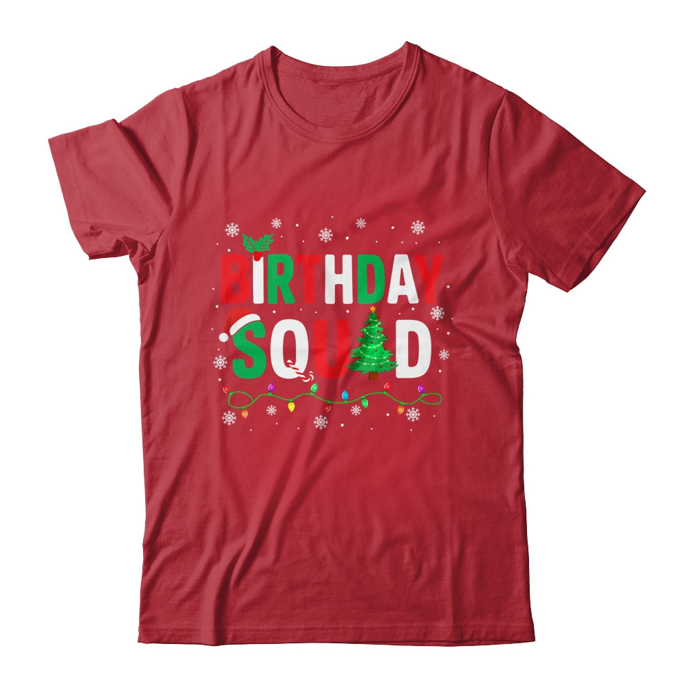 Birthday Squad Christmas Theme Family Matching Xmas Kids Shirt & Sweatshirt | teecentury