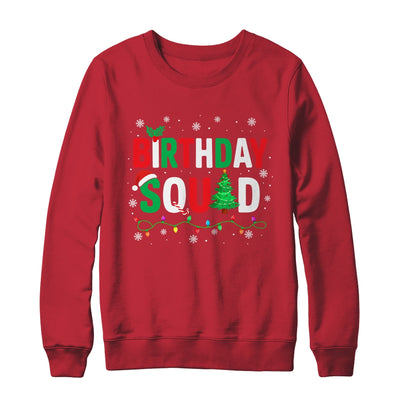 Birthday Squad Christmas Theme Family Matching Xmas Kids Shirt & Sweatshirt | teecentury