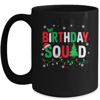Birthday Squad Christmas Theme Family Matching Xmas Kids Mug | teecentury