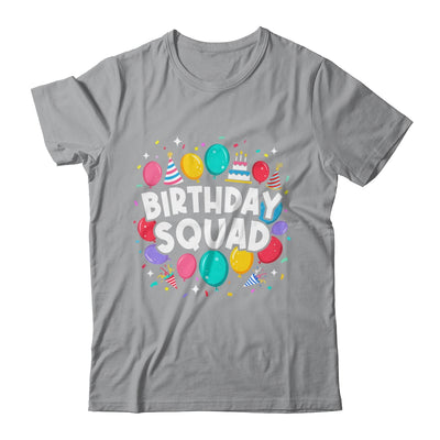 Birthday Squad Matching Family Birthday Crew Party Ideas Shirt & Hoodie | teecentury