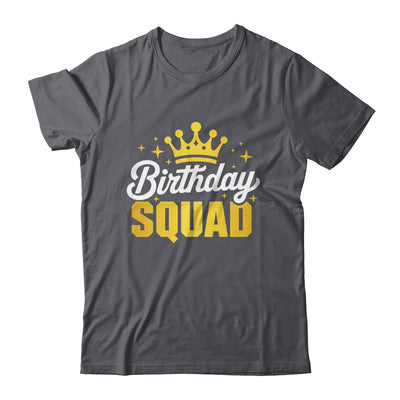 Birthday Squad Men Women Kids Funny Family Birth Team Shirt & Tank Top | teecentury