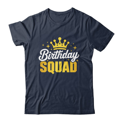 Birthday Squad Men Women Kids Funny Family Birth Team Shirt & Tank Top | teecentury