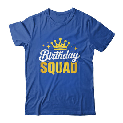 Birthday Squad Men Women Kids Funny Family Birth Team Shirt & Tank Top | teecentury