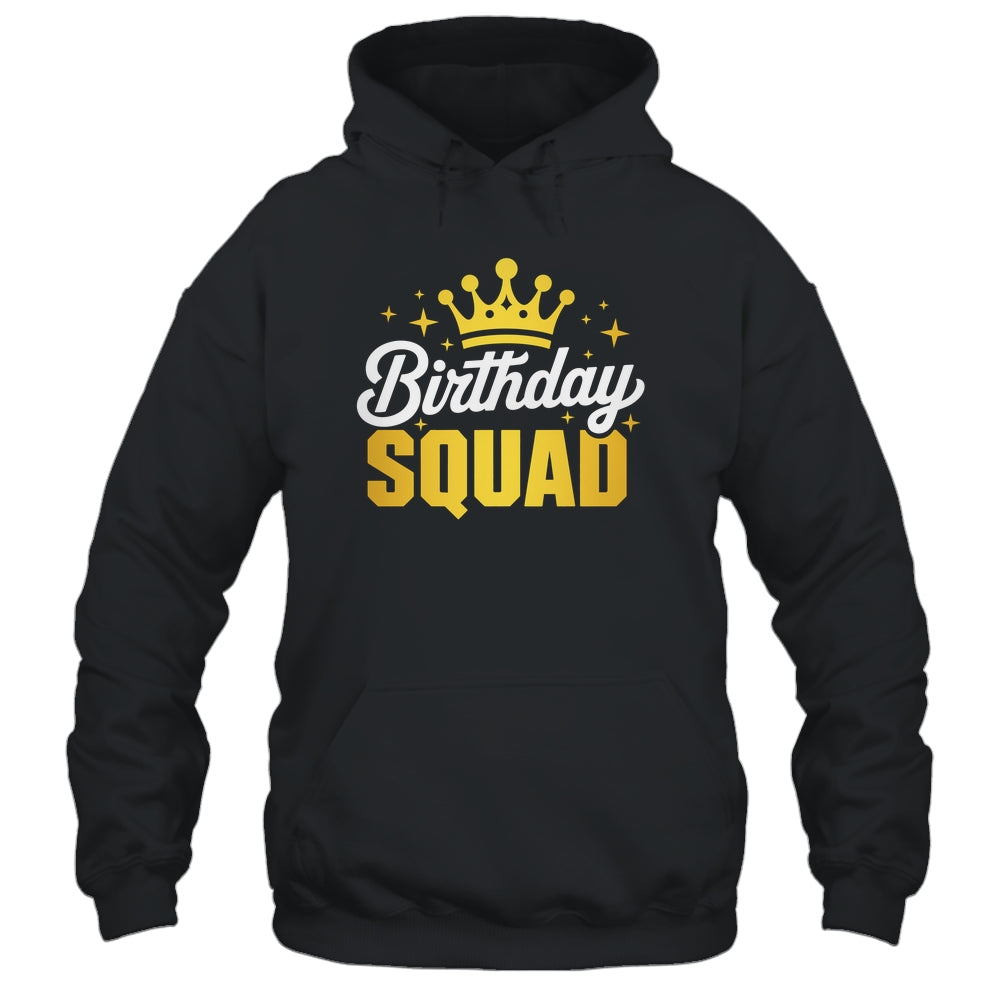 Birthday Squad Men Women Kids Funny Family Birth Team Shirt & Tank Top | teecentury
