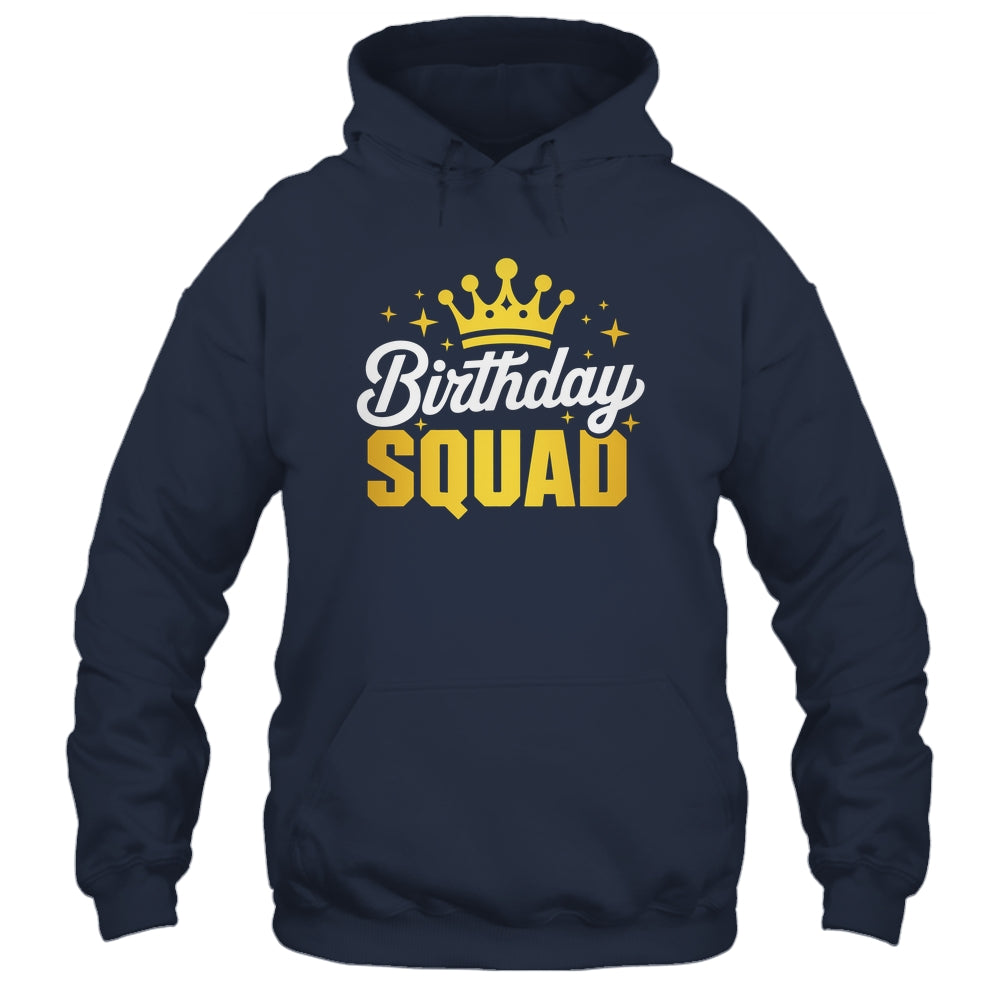 Birthday Squad Men Women Kids Funny Family Birth Team Shirt & Tank Top | teecentury