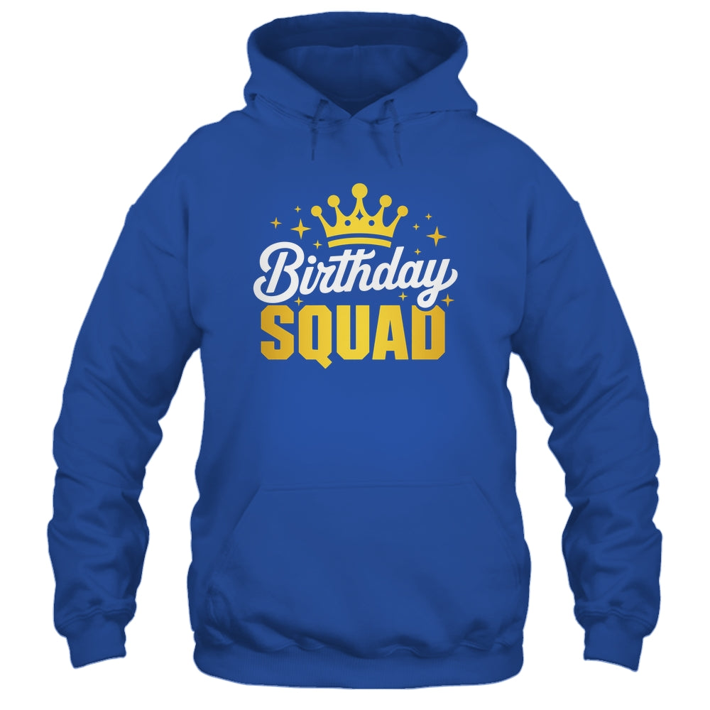 Birthday Squad Men Women Kids Funny Family Birth Team Shirt & Tank Top | teecentury