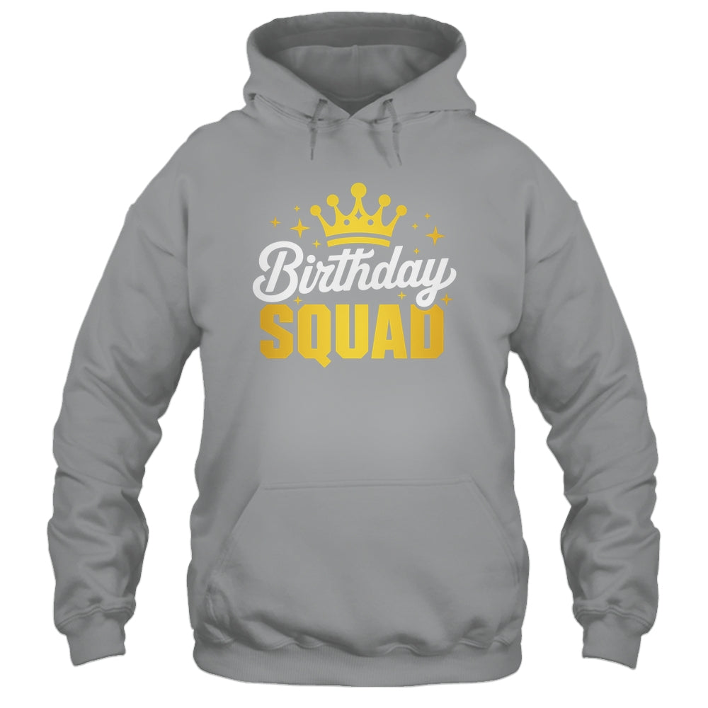 Birthday Squad Men Women Kids Funny Family Birth Team Shirt & Tank Top | teecentury