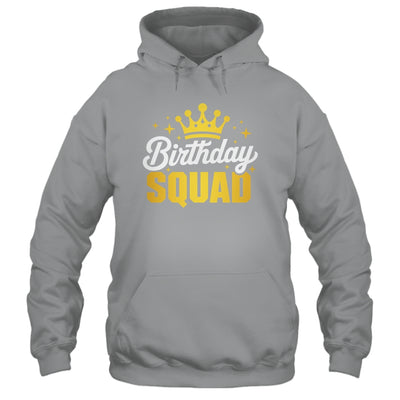 Birthday Squad Men Women Kids Funny Family Birth Team Shirt & Tank Top | teecentury