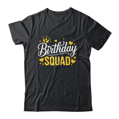 Birthday Squad Party Matching Family Funny Birth Team Shirt & Tank Top | teecentury