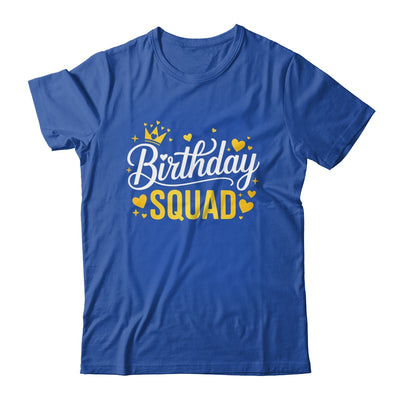Birthday Squad Party Matching Family Funny Birth Team Shirt & Tank Top | teecentury