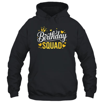 Birthday Squad Party Matching Family Funny Birth Team Shirt & Tank Top | teecentury