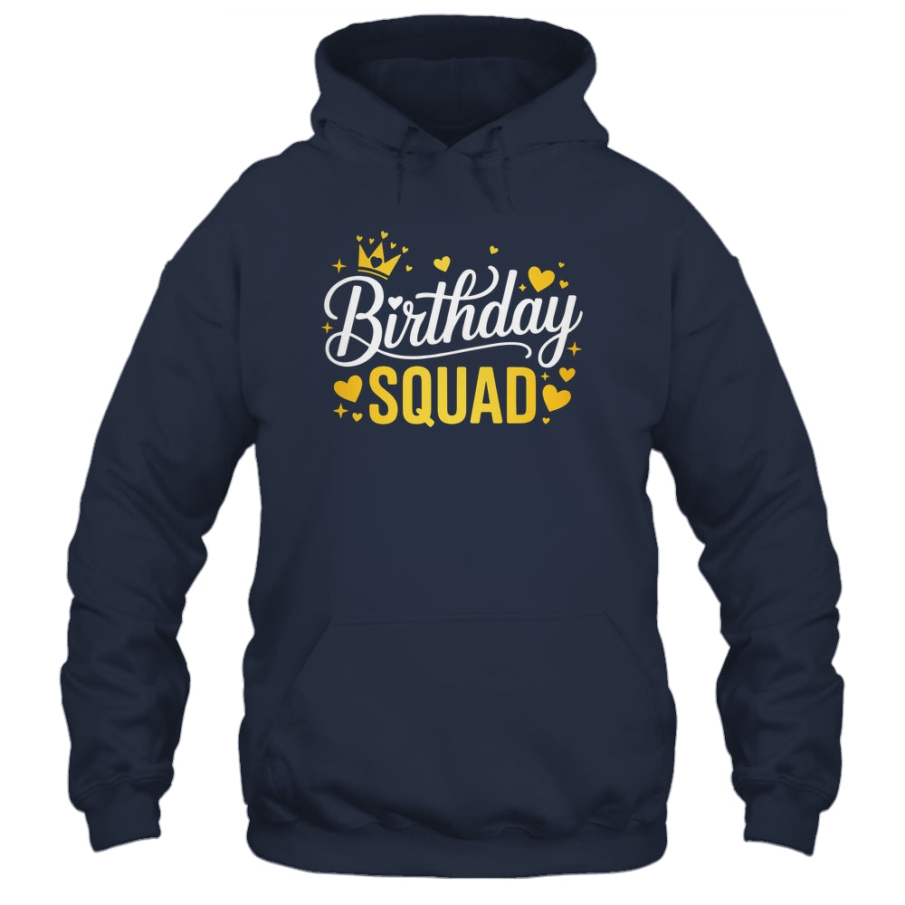Birthday Squad Party Matching Family Funny Birth Team Shirt & Tank Top | teecentury