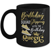 Birthday Squad Shoes Stepping With The Birthday Queen Party Mug | teecentury