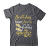 Birthday Squad Shoes Stepping With The Birthday Queen Party Shirt & Tank Top | teecentury