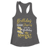 Birthday Squad Shoes Stepping With The Birthday Queen Party Shirt & Tank Top | teecentury