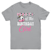 Birthday Twin Of The Birthday Girl Farm Cow 1st Bday Youth Shirt | teecentury