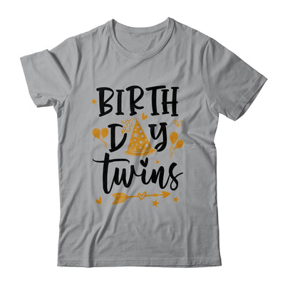 Birthday Twins Celebrate Cute Twin Matching Birthday Shirt & Tank Top | teecentury