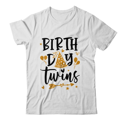 Birthday Twins Celebrate Cute Twin Matching Birthday Shirt & Tank Top | teecentury