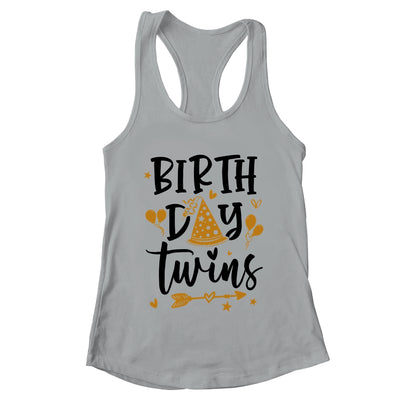 Birthday Twins Celebrate Cute Twin Matching Birthday Shirt & Tank Top | teecentury