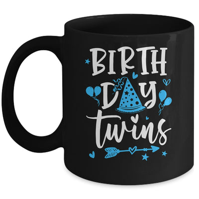 Birthday Twins Celebrate Cute Twins Matching Funny Mug | teecentury
