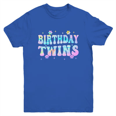Birthday Twins Retro Matching Twin Birthday Girls Kids Youth Shirt | teecentury