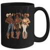 Black African American Cowgirl Western Country Texas Rodeo Mug | teecentury