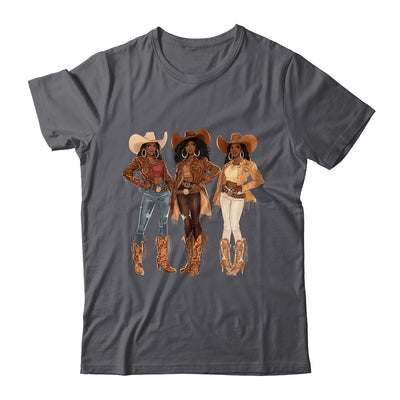Black African American Cowgirl Western Country Texas Rodeo Shirt & Tank Top | teecentury